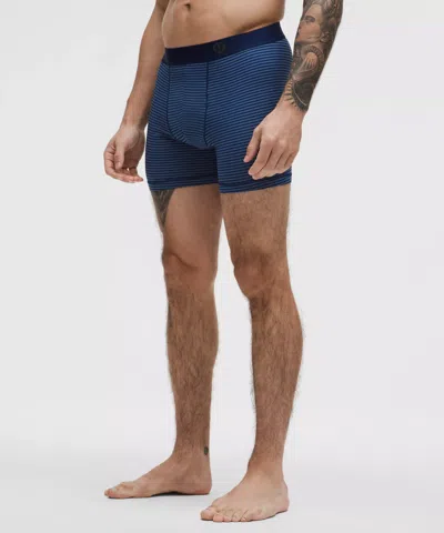 Lululemon Always In Motion Boxer 5" In Blue