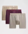 Lululemon Always In Motion Boxers 5" 3 Pack