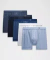 Lululemon Always In Motion Boxers 5" 5 Pack