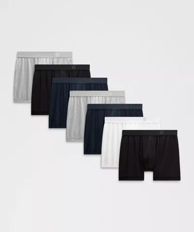 Lululemon Always In Motion Boxer 5" 7 Pack In Multi