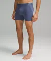 Lululemon Always In Motion Boxers 5" In Blue