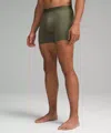 Lululemon Always In Motion Boxers 5" In Green