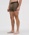 Lululemon Always In Motion Boxers 5" In Green