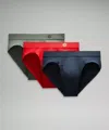 Lululemon Always In Motion Briefs With Fly 3 Pack In Blue