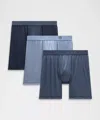 Lululemon Always In Motion Long Boxers 7" 3 Pack