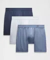 Lululemon Always In Motion Long Boxers 7" 3 Pack