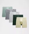 Lululemon Always In Motion Long Boxer 7" 5 Pack