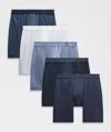 Lululemon Always In Motion Long Boxers 7" 5 Pack