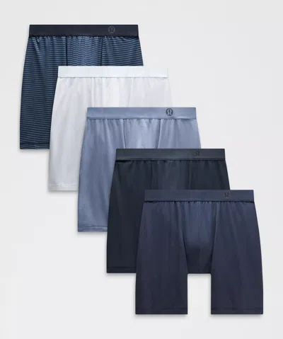 Lululemon Always In Motion Long Boxers 7" 5 Pack