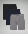 Lululemon Always In Motion Long Mesh Boxer 7" 3 Pack