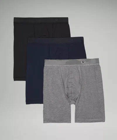 Lululemon Always In Motion Long Mesh Boxer 7" 3 Pack