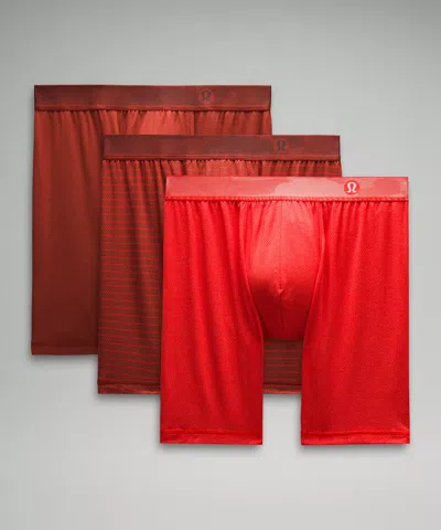 Lululemon Always In Motion Long Mesh Boxer 7" 3 Pack