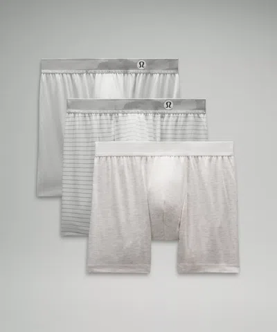 Lululemon Always In Motion Mesh Boxer 5" 3 Pack In Gold