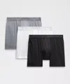 Lululemon Always In Motion Mesh Boxers 5" 3 Pack