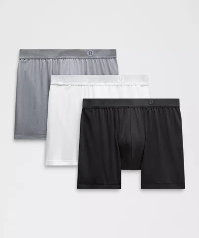 Lululemon Always In Motion Mesh Boxers 5" 3 Pack