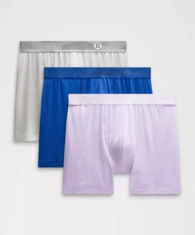 Lululemon Always In Motion Mesh Boxers 5" 3 Pack