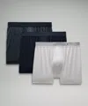 Lululemon Always In Motion Mesh Boxer 5" 3 Pack In Multi