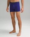 Lululemon Always In Motion Mesh Boxers 5" In Blue