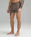 Lululemon Always In Motion Mesh Boxers 5" In Brown