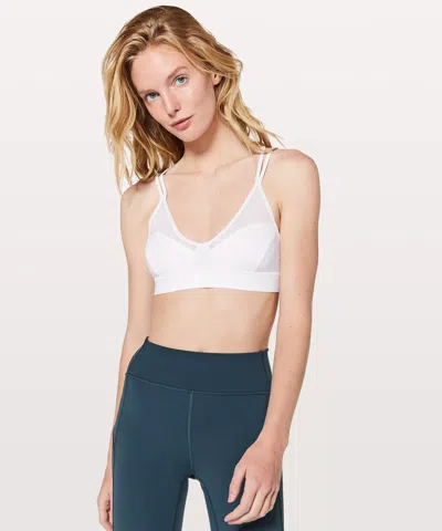 Lululemon Anew Bra Light Support, A/b Cup In White