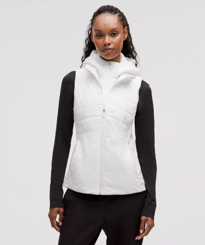 Lululemon Another Mile Vest In White