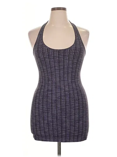 Pre-owned Lululemon Athletica Active Dress In Purple