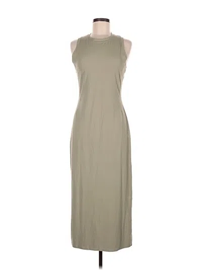 Pre-owned Lululemon Athletica Active Dress In Tan
