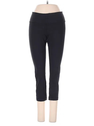Pre-owned Lululemon Athletica Active Pants In Black