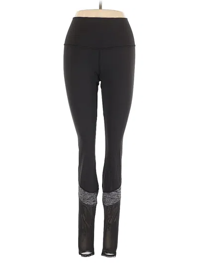 Pre-owned Lululemon Athletica Active Pants In Black