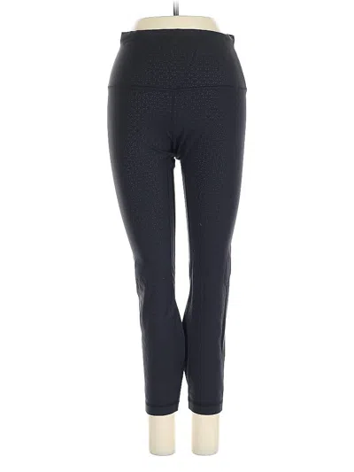Pre-owned Lululemon Athletica Active Pants In Black