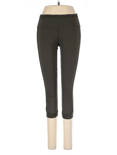 Pre-owned Lululemon Athletica Active Pants In Black