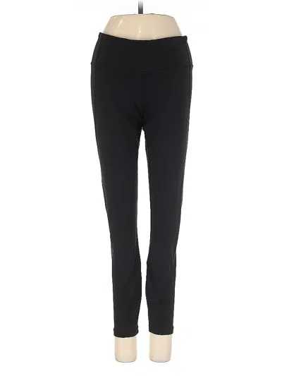 Pre-owned Lululemon Athletica Active Pants In Black