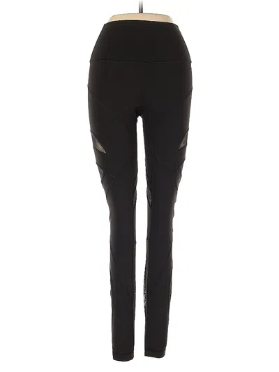 Pre-owned Lululemon Athletica Active Pants In Black