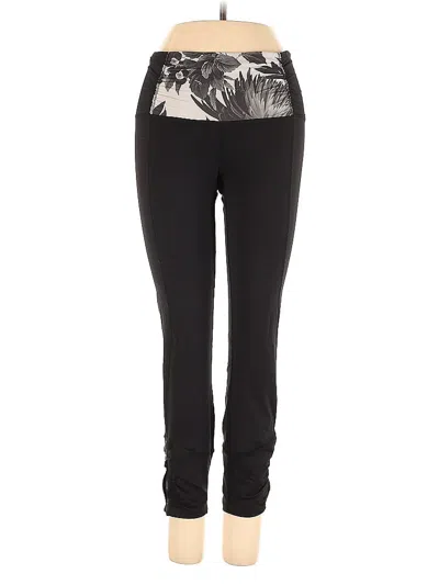 Pre-owned Lululemon Athletica Active Pants In Black