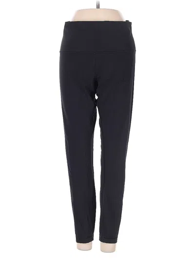 Pre-owned Lululemon Athletica Active Pants In Black
