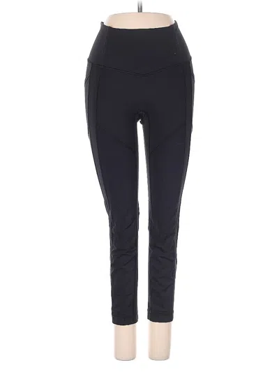 Pre-owned Lululemon Athletica Active Pants In Black