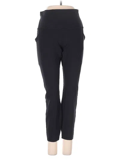 Pre-owned Lululemon Athletica Active Pants In Black
