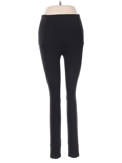 Pre-owned Lululemon Athletica Active Pants In Black