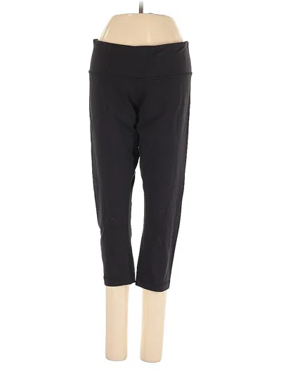 Pre-owned Lululemon Athletica Active Pants In Black