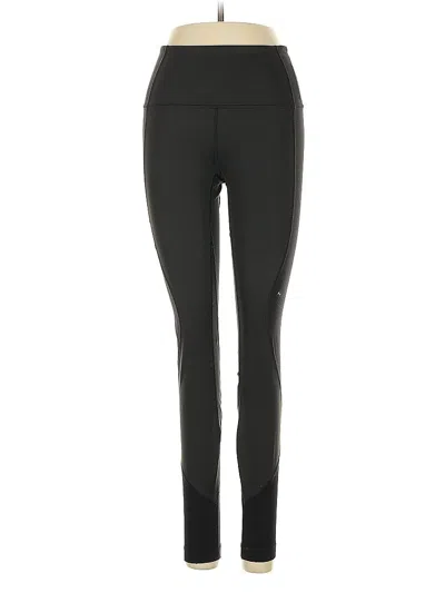 Pre-owned Lululemon Athletica Active Pants In Black