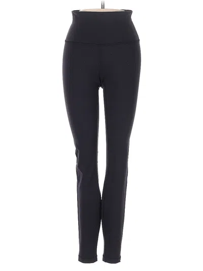 Pre-owned Lululemon Athletica Active Pants In Black