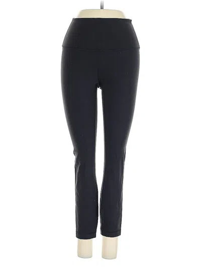 Pre-owned Lululemon Athletica Active Pants In Black
