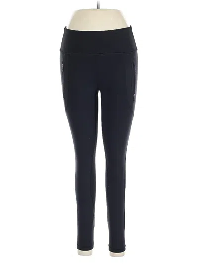 Pre-owned Lululemon Athletica Active Pants In Black