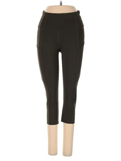 Pre-owned Lululemon Athletica Active Pants In Black