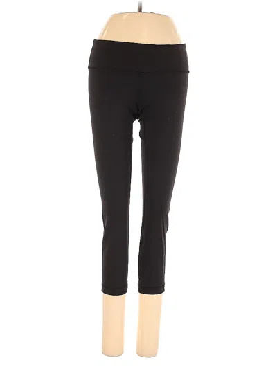 Pre-owned Lululemon Athletica Active Pants In Black