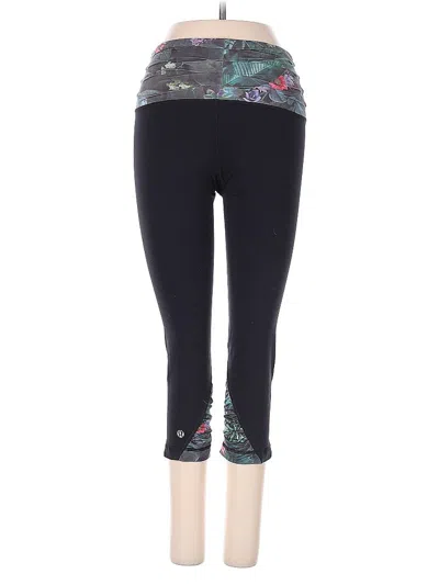 Pre-owned Lululemon Athletica Active Pants In Black