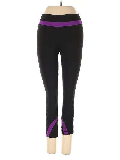 Pre-owned Lululemon Athletica Active Pants In Black