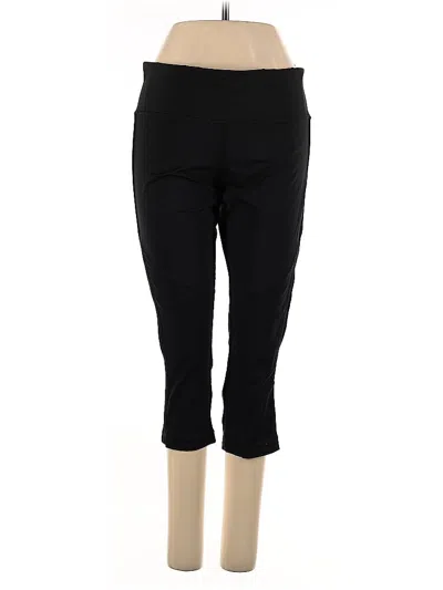 Pre-owned Lululemon Athletica Active Pants In Black