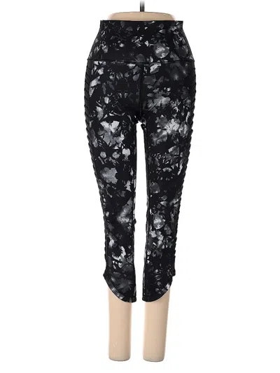 Pre-owned Lululemon Athletica Active Pants In Black