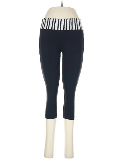 Pre-owned Lululemon Athletica Active Pants In Black